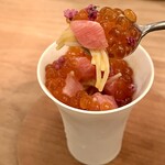 蘖 - 冷製パスタパエリアが隠れてます