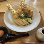 豊岡咲々うどん - ぶっかけ　非常に丁寧に作られた見事な仕上がり