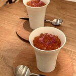 蘖 - 大トロマリネと自家製塩漬け新いくら