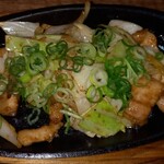 天神屋台 宗 - 豚バラ鉄板焼