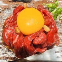 焼肉冷麺 ユッチャン 北新地店 - 和牛ユッケ