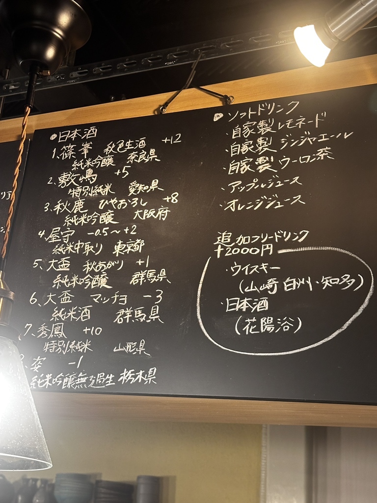 メニュー写真 : 大阪 天ぷら さく （【旧店名】天麩羅 朔） - 中崎町