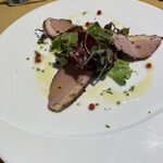 콘치넨타루 룸 - lunchA  ¥4600      前菜の盛り合わせ(鴨)