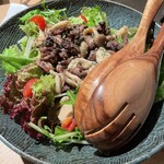 鳥んまげ - あったかサラダ