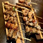 完全個室居酒屋 串焼き Moga_Ru - お任せ野菜巻き十二種