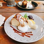 cafe serendipity - バスクチーズケーキ