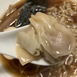 自然派ラーメン 神楽 - ワンタン