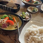 古民家カフェ マツノエダ テラス