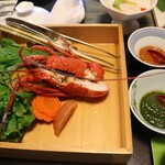 海の湯宿　花しぶき - 強肴  房州イセエビ釜あげ