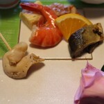 海の湯宿　花しぶき - 花酢岬  蓮芋と蓴菜の炙り魚