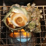 海の湯宿　花しぶき - サザエの壷焼き