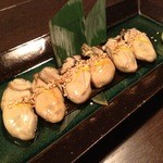 和食 おやまだ - 牡蠣の昆布〆