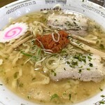 赤湯ラーメン 龍上海 - 辛味噌は勿論 全溶かし派