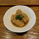 じき 南2条店 - お通しの煮穴子