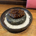 じき 南2条店 - 蕎麦味噌　魅せる出し方ですね