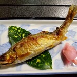 棧温泉旅館 - 鮎の塩焼き