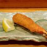 串　ひら尾 - 串揚げの定番　大海老