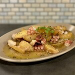 はらぺこ食堂 - タコレモンガーリックソテー