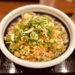 丸亀製麵 - 料理写真:【特】釜揚げうどん お湯無し
