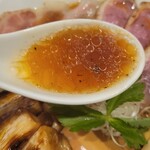 燃えよ麺助 - スープ