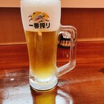 和処 喜祐 - 生ビール