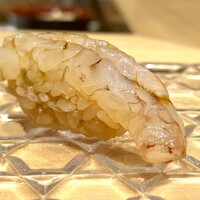 すし 福寿 - 海老の昆布締め