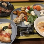 森のレストラン ニニヌプリ - ビュッフェ一巡目、以降食べるのに忙しく省略w