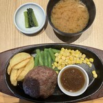 Onzoshi Kiyoyasu An - ハンバーグ御膳    ¥1,890.-