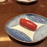 鮨　日本橋　鰤門 - 赤身漬け