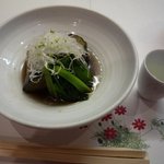 酒菜食房いち - 茄子の揚げびたし