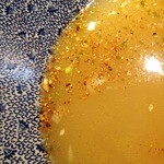 和風楽麺 四代目 ひのでや - 塩ラーメン　ミニ帆立ごはん　2014年4月