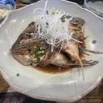 定越食堂 - 真鯛のカブト煮