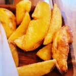 BurgerCafe honohono - テリヤキバーガー（1,480円） TP パイナップル（150円）