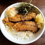 麺屋　たか - ミニチャーシュー丼