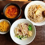 麺屋　たか - 辛味噌牛モツつけ麺