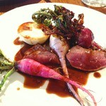 レストランユニック - 鴨胸肉のソテー