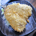 でっかい鰺フライ