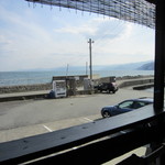 福浦漁港 みなと食堂 - デッキから漁港