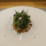 フィエルテ - 鯵と茗荷ときのこ