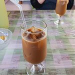 カフェレスト キタキツネ - サービスでいただいたアイスコーヒー