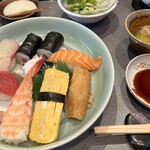 江戸菊 - ランチにぎり