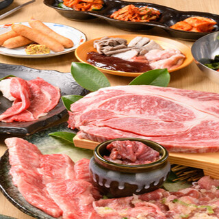 宴会や家族焼肉◎＜ちょこっと贅沢に！かむら特製満喫コース＞