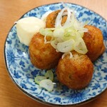 立呑 わたらい - 揚げたこ焼き　200円
