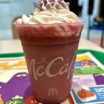 マクドナルド - ドリンク写真:巨峰フラッペ