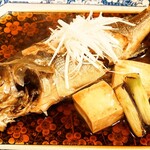 居酒屋 さか盛 - いさき煮付①