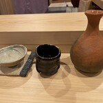 銀座 きた川 - この酒器もいい