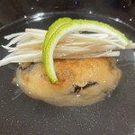 銀座 きた川 - 飛竜頭の中にスッポン、銀杏、キクラゲ