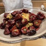 銀座 きた川 - この下にかき揚げが