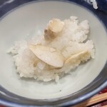 銀座 きた川 - 松茸ご飯