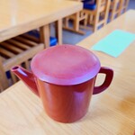 やぶ善 - 熱々が嬉しい"蕎麦湯"。